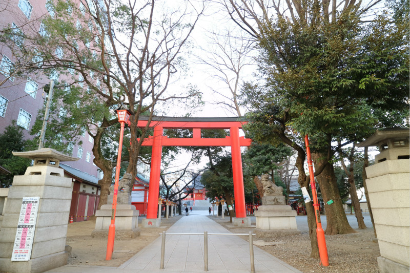 新宿花園神社1