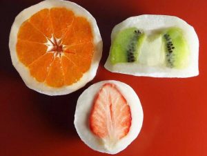 花園饅頭フルーツ饅頭3種中身