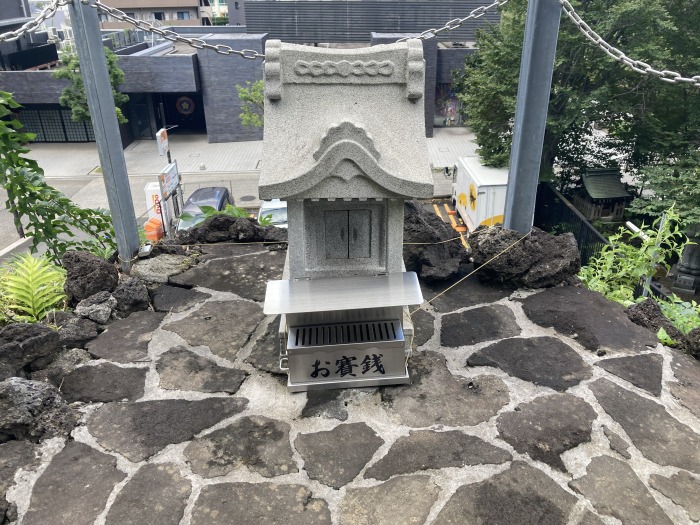 成子天神社富士塚2