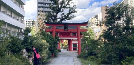 成子天神社鳥居