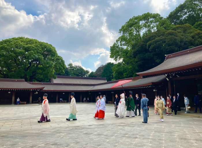 Meiji Jingu Wedding Ceremony
