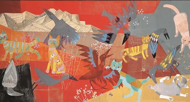 中村屋サロン美術館「堀文子展 生命(いのち)の煌めき」